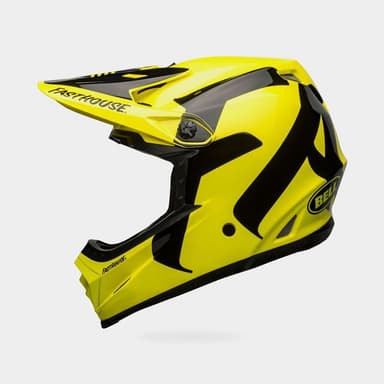 Bell Full-9 Fusion MIPS Fasthouse Hi-Viz/Black, Cykelhjälm Gul XL