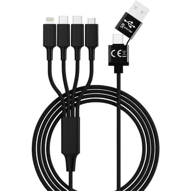 Smrter SMRTER_ELITE_C_BK Laddningskabel 1.20 m Svart