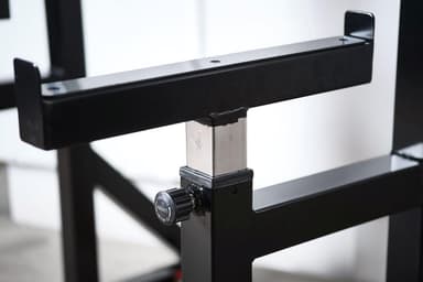 Kraftmark Skivstångsställning Squat Stand Adjustable, Träningsbänk med ställning