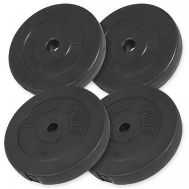 Gorilla Sports Skivstång Hantlar BASIC - 60 kg