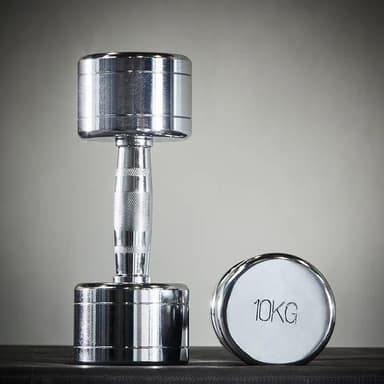 Kraftmark Träningshantlar Krom, Hantlar Kromade 3 kg