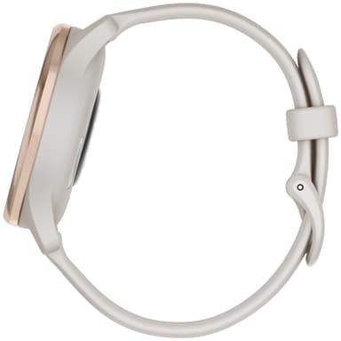 Garmin Vivomove Trend hybridklocka (kräm/persikaguld)