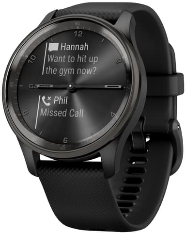 Garmin Vivomove Trend hybridklocka (svart)
