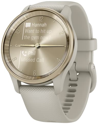 Garmin Vivomove Trend hybridklocka (grå/guld)