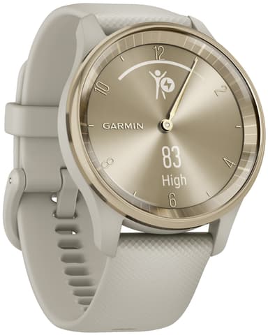 Garmin Vivomove Trend hybridklocka (grå/guld)