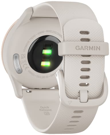 Garmin Vivomove Trend hybridklocka (kräm/persikaguld)
