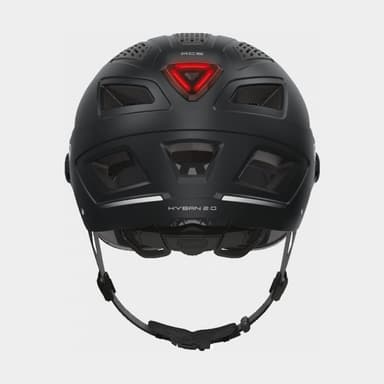 Abus Hyban 2.0 ACE Velvet Black, Cykelhjälm Svart M