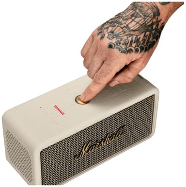Marshall Middleton trådlös bärbar högtalare (kräm)
