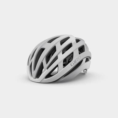 GIRO Helios Spherical MIPS Matte White/Silver Fade, Cykelhjälm Vit M