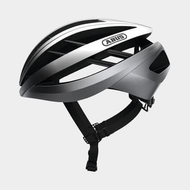 Abus Aventor Gleam Silver, Cykelhjälm Silver S