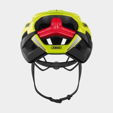 Abus StormChaser Neon Yellow, Cykelhjälm Gul S
