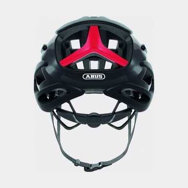 Abus AirBreaker Black Red, Cykelhjälm Röd M