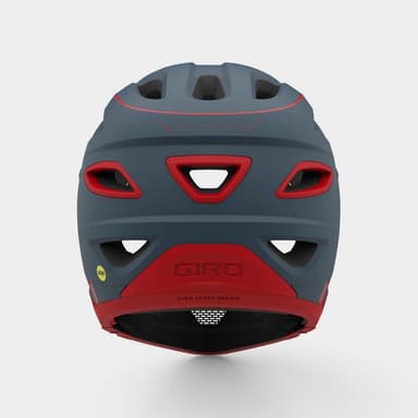GIRO Switchblade MIPS Matte Portaro Grey/Red, Cykelhjälm Grå M
