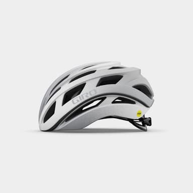 GIRO Helios Spherical MIPS Matte White/Silver Fade, Cykelhjälm Vit M