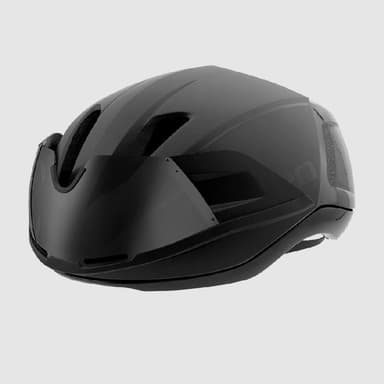 GIRO Vanquish MIPS Matte Black/Gloss Black, Cykelhjälm Svart Large