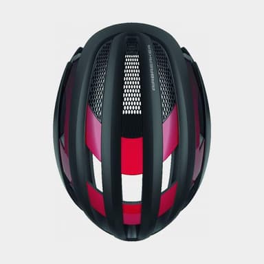 Abus AirBreaker Black Red, Cykelhjälm Röd M