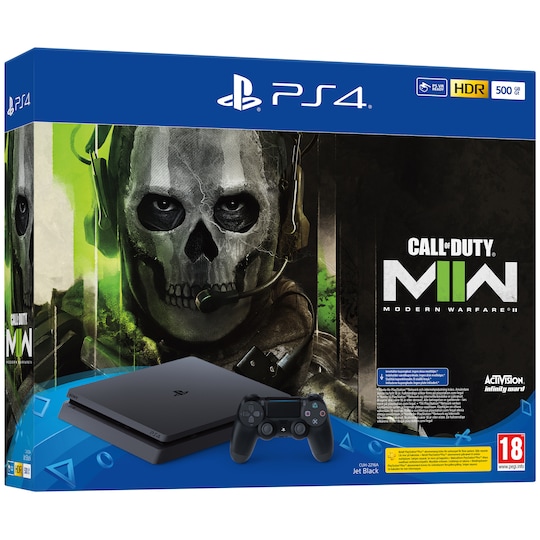 PlayStation 4 Console 500 GB + Call of Duty Modern Warfare II paket