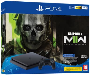 PlayStation 4 Console 500 GB + Call of Duty Modern Warfare II paket