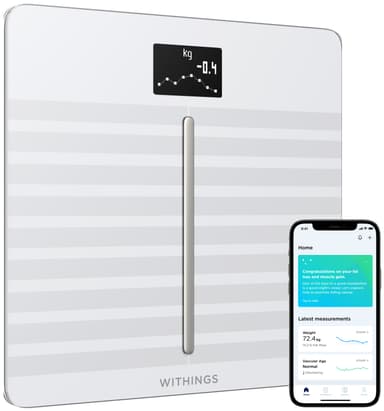 Withings Body Cardio badrumsvåg WITWBS04WH (vit)