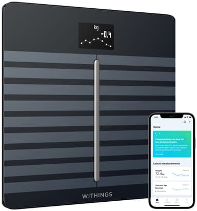 Withings Body Cardio badrumsvåg WITWBS04BK (svart)