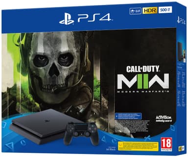 PlayStation 4 Console 500 GB + Call of Duty Modern Warfare II paket