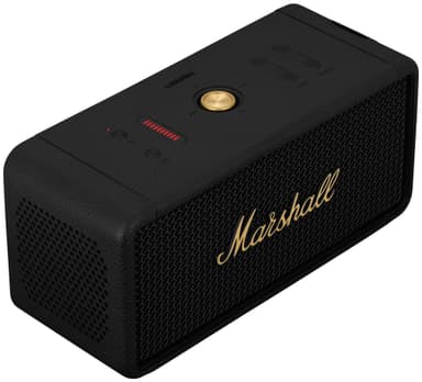 Marshall Middleton trådlös bärbar högtalare (svart/mässing)