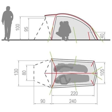 Vaude Hogan UL 2P