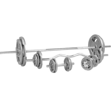 Gorilla Sports Multigym TRIGRIP Gjutjärn - 108kg