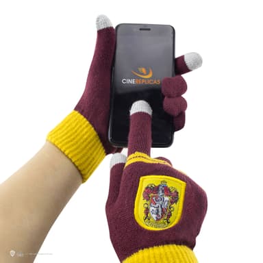 Hogwarts set med mössa och vantar (Gryffindor)