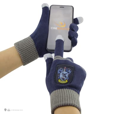Hogwarts set med mössa och vantar (Ravenclaw)