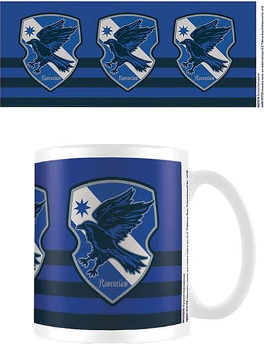Hogwarts randig mugg 315 ml (Ravenclaw)
