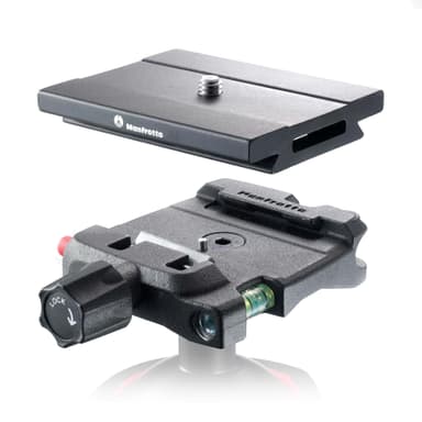 MANFROTTO Snabbkopplingsset MSQ6 Arca, Komplett med Platta