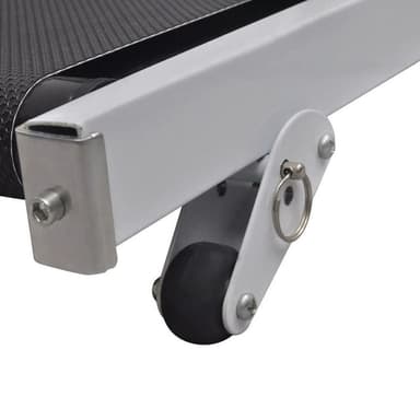vidaXL Mini löpband hopfällbart Svart
