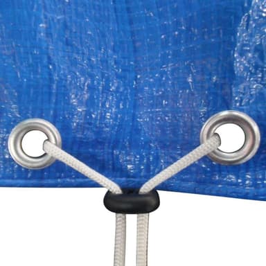 vidaXL Överdrag/skydd för studsmatta PE 450-457 cm 90 g/m²
