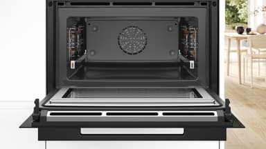 Bosch Serie 8 Kompaktugn med mikro CMG936AB1S (Svart)