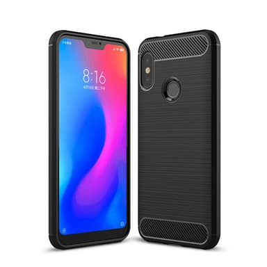 Stöttåligt Armor Carbon TPU-skal Xiaomi Mi A2 Lite - Grå