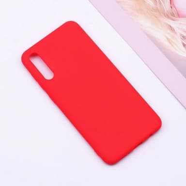 Samsung A50 Ultratunn Silikonskal - Vit