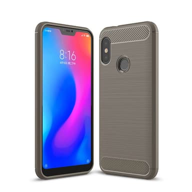 Stöttåligt Armor Carbon TPU-skal Xiaomi Mi A2 Lite - Svart