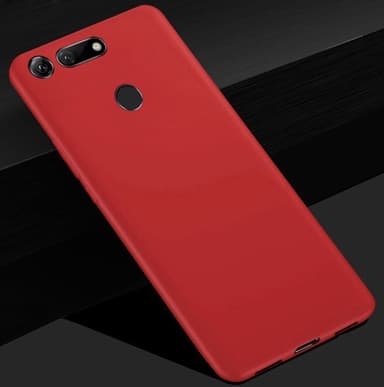 Huawei Honor View 20 Ultratunn Silikonskal - Vit