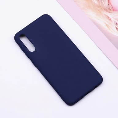 Samsung A50 Ultratunn Silikonskal - Vit