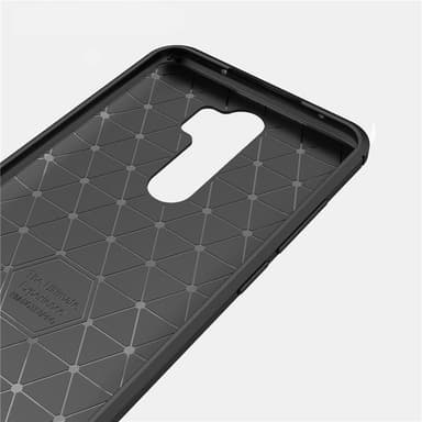 Stöttåligt Armor Carbon TPU-skal Xiaomi Redmi Note 8 Pro - Blå