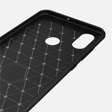 Stöttåligt Armor Carbon TPU-skal Xiaomi Mi 8 - Blå