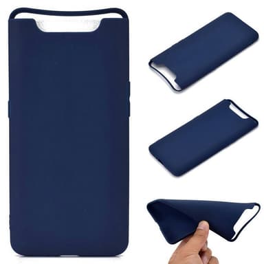 Samsung A80 Ultratunn Silikonskal - Röd