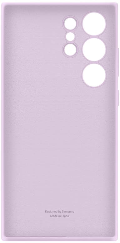 Samsung Galaxy S23 Ultra Silicone mobilskal (lila)