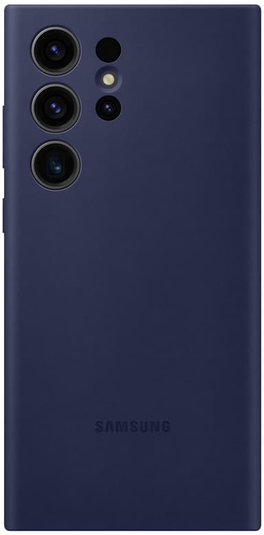 Samsung Galaxy S23 Ultra Silicone mobilskal (marinblå)