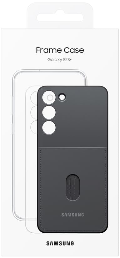 Samsung Galaxy S23+ Frame fodral (svart)