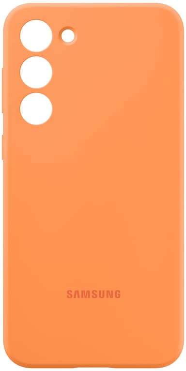Samsung Galaxy S23+Silicone mobilskal (orange)