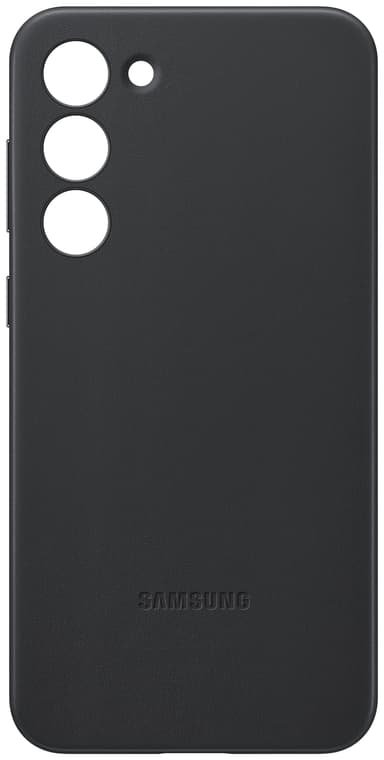 Samsung Galaxy S23+ Leather fodral (svart)