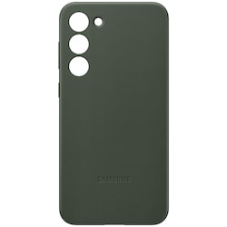 Samsung Galaxy S23+ Leather fodral (grönt)
