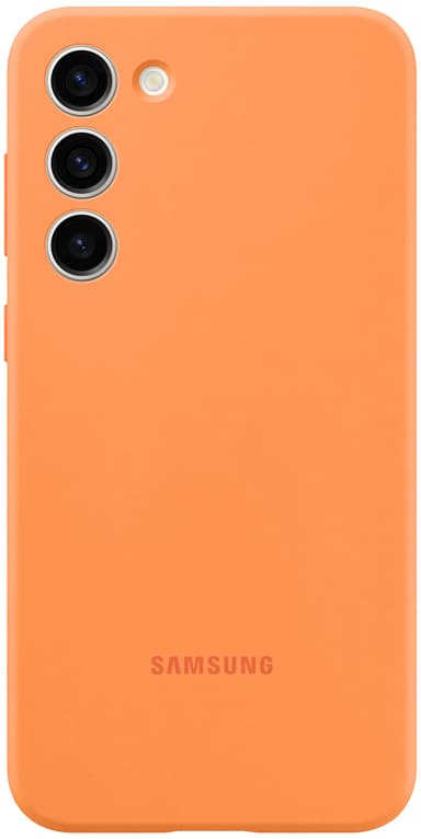 Samsung Galaxy S23+Silicone mobilskal (orange)
